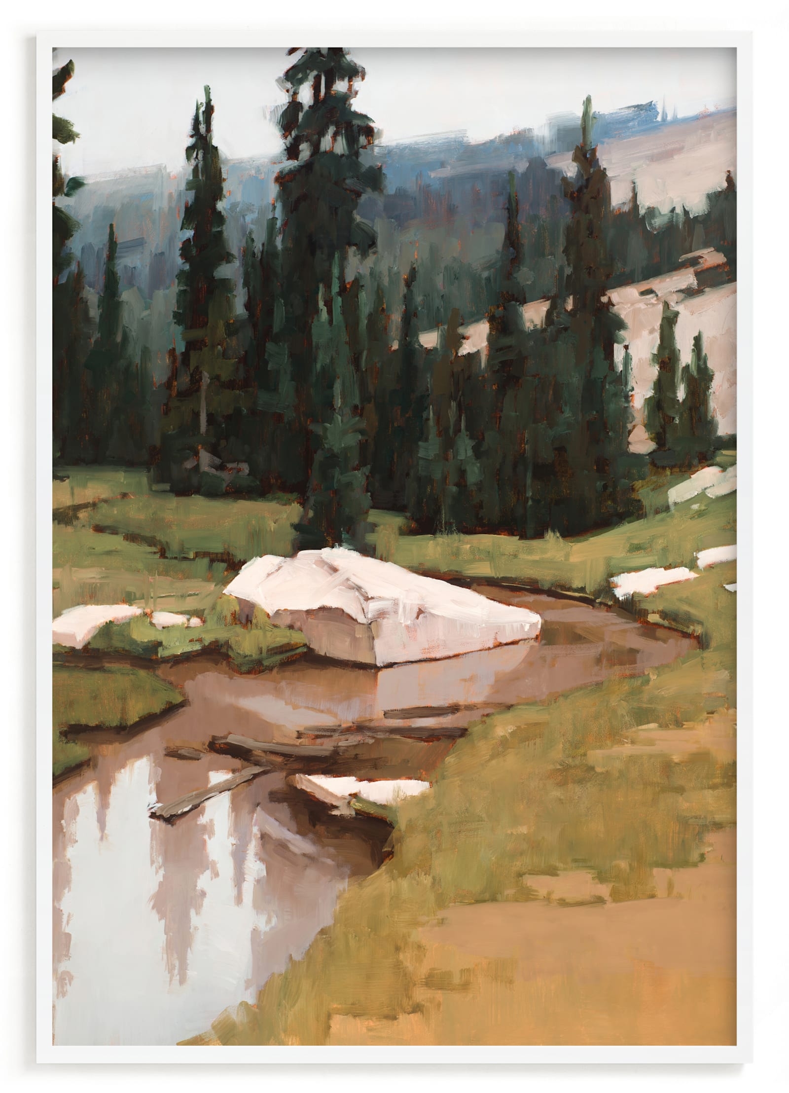 Timberline Runoff Limited Edition Fine Art Print 2 - Image 0