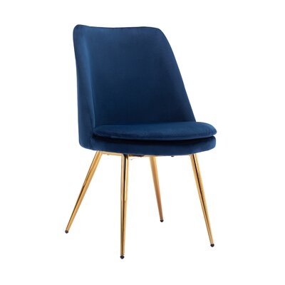 Menton Velvet Upholstered Side Chair - Image 0