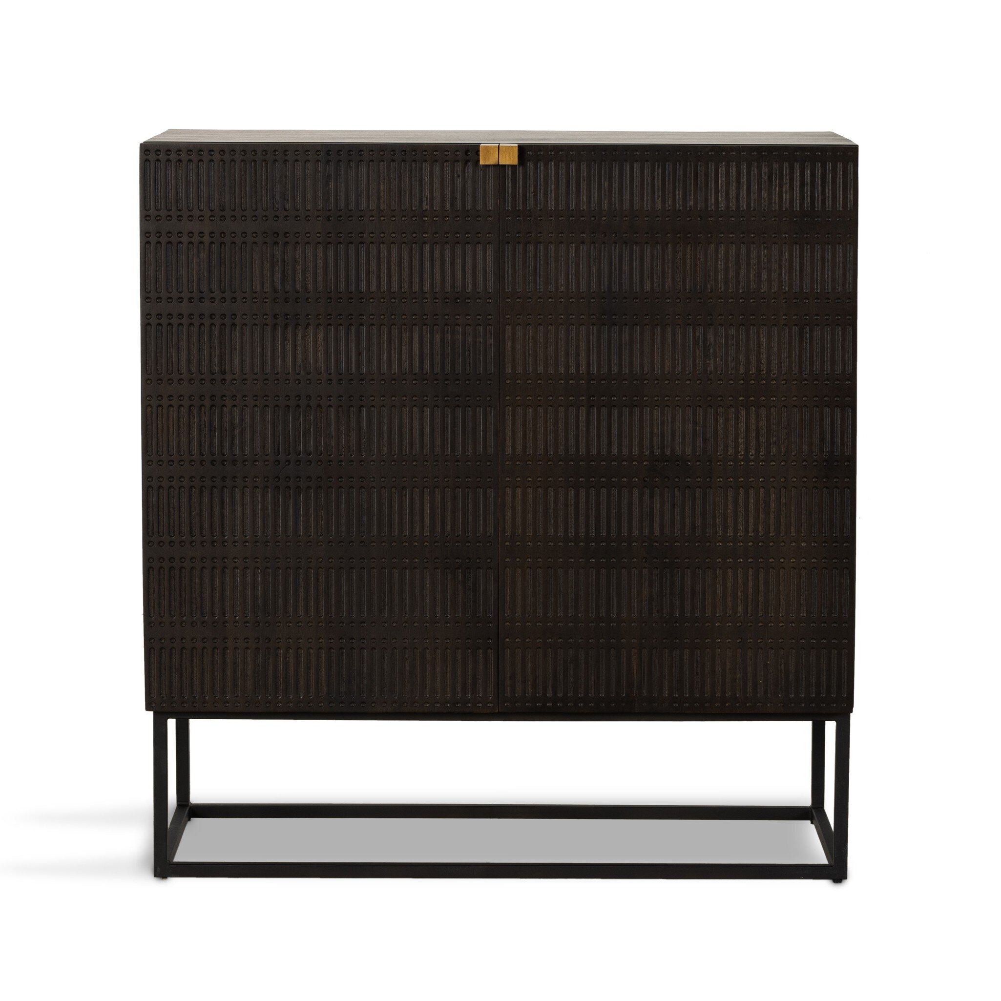 Kelby Bar Cabinet - Gunmetal - Image 3