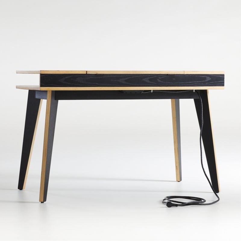 Anvers Black Desk with Power - Image 7