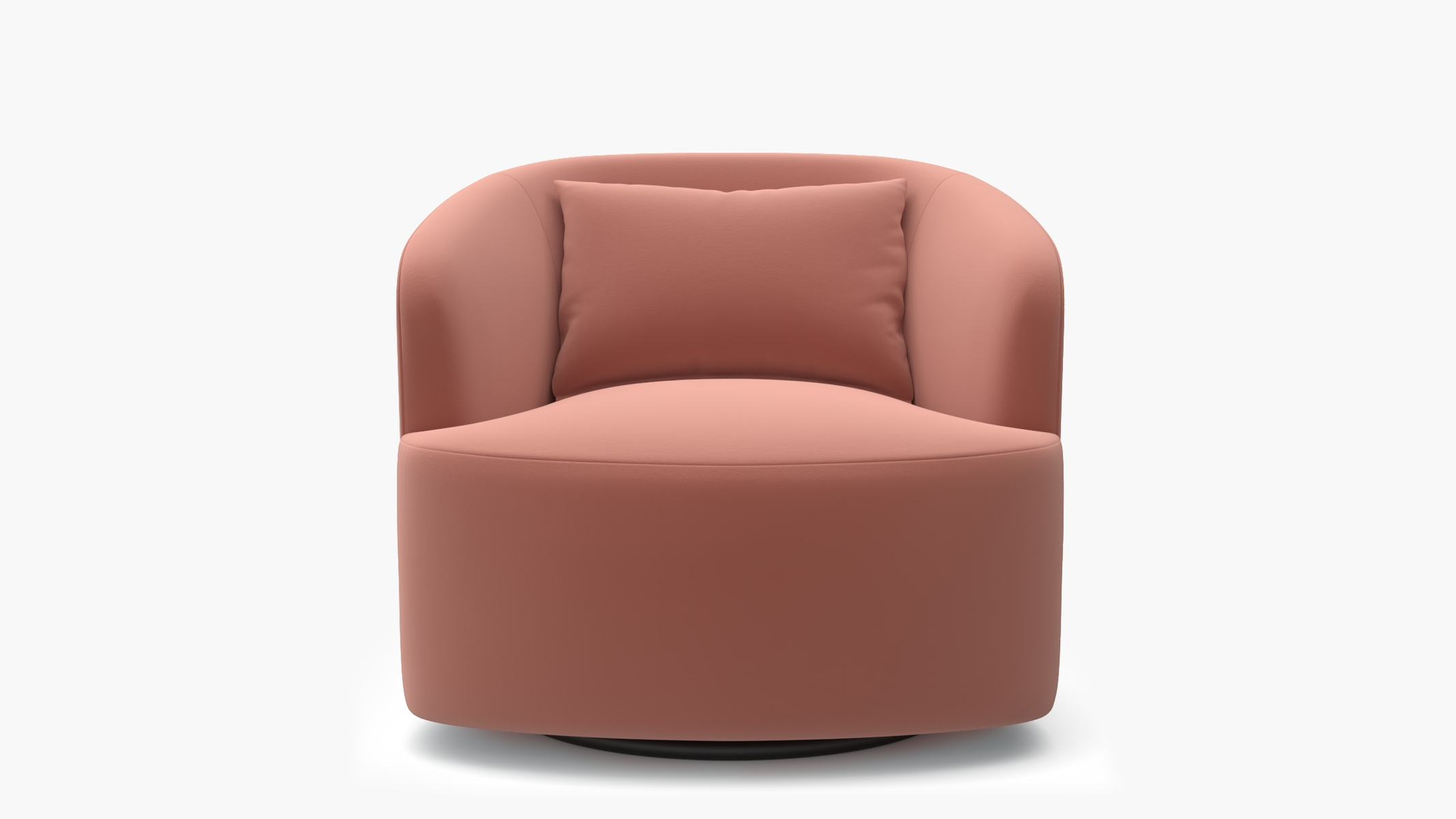 Deco Swivel Chair, Bloom Performance Plush Velvet - Image 0