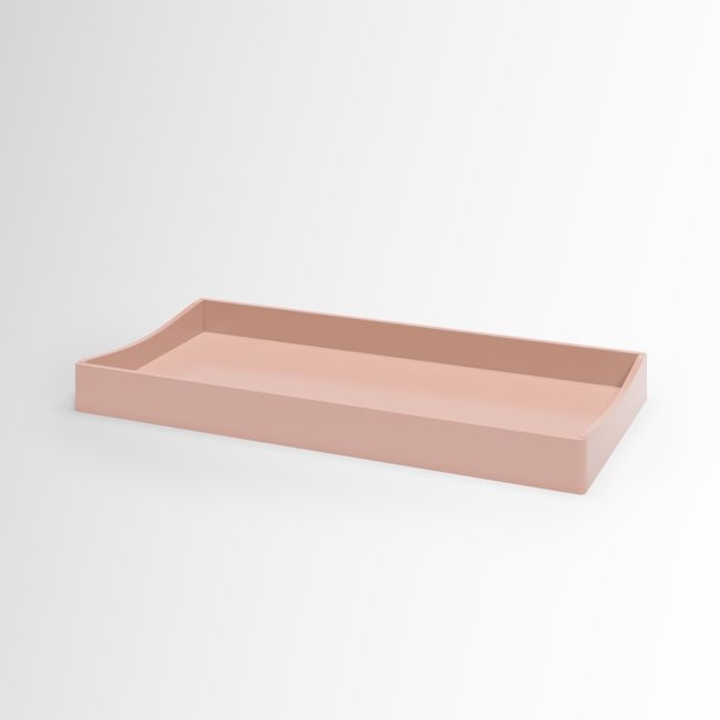 Hampshire Blush Wood Baby Changing Table Topper - Image 0