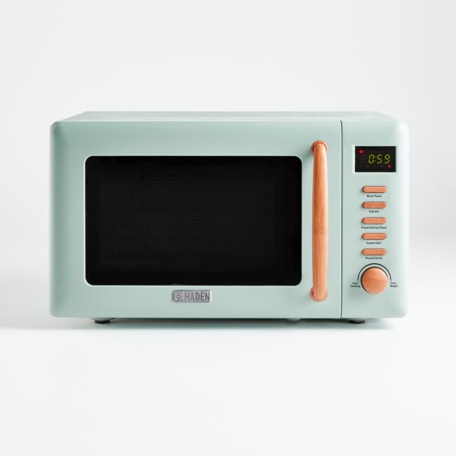 HADEN Dorchester Silt Green Compact Microwave - Image 0