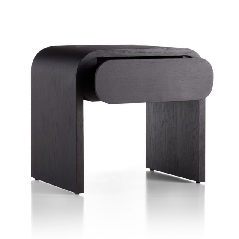 Cortez Charcoal Floating Nightstand by Leanne Ford - Image 1