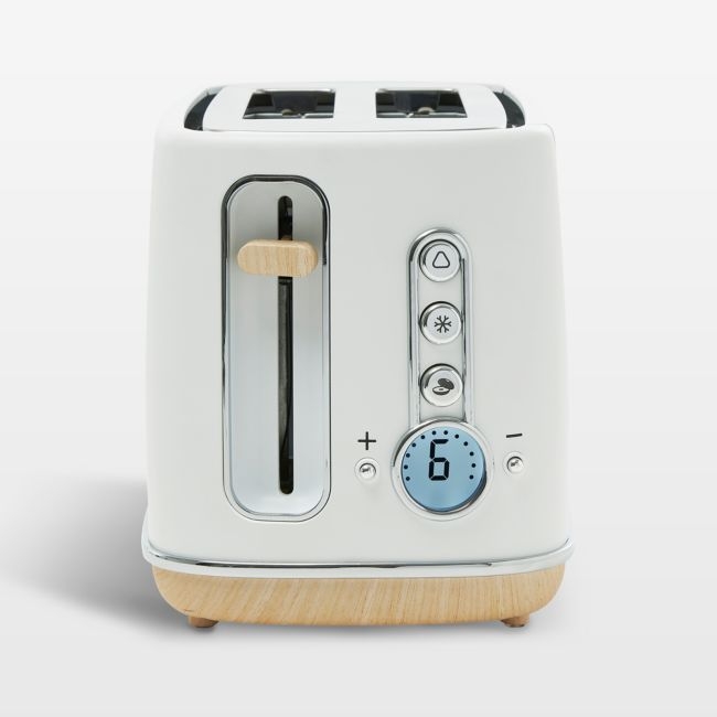 Haden Dorchester Matte White 2-Slice Toaster - Image 0