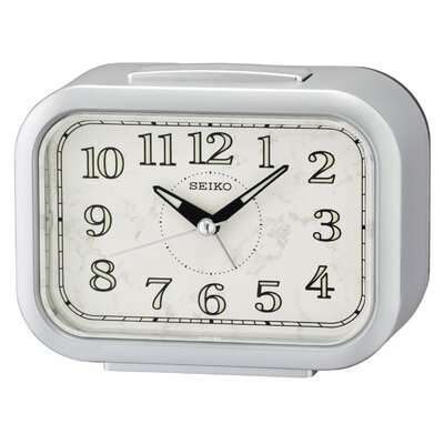 Ren Analog Quartz Alarm Tabletop Clock - Image 0