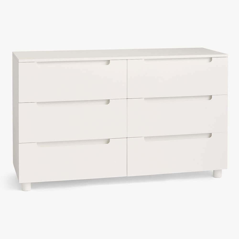 Arlen Extra Wide Dresser, Simply White, WE Kids - Image 0