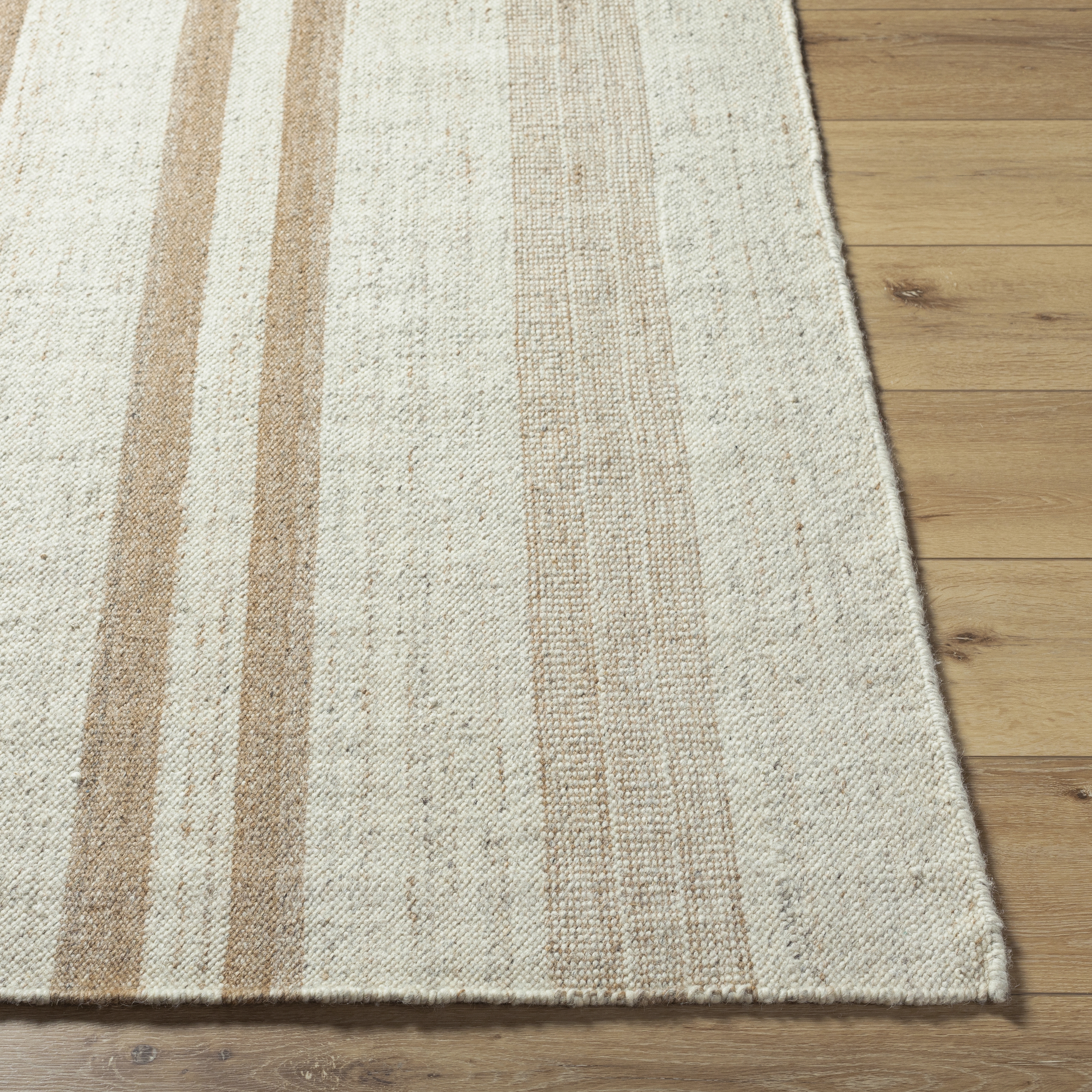 Livabliss Bolu Beige Indoor 5' x 7'6" Handmade Rug - Image 2