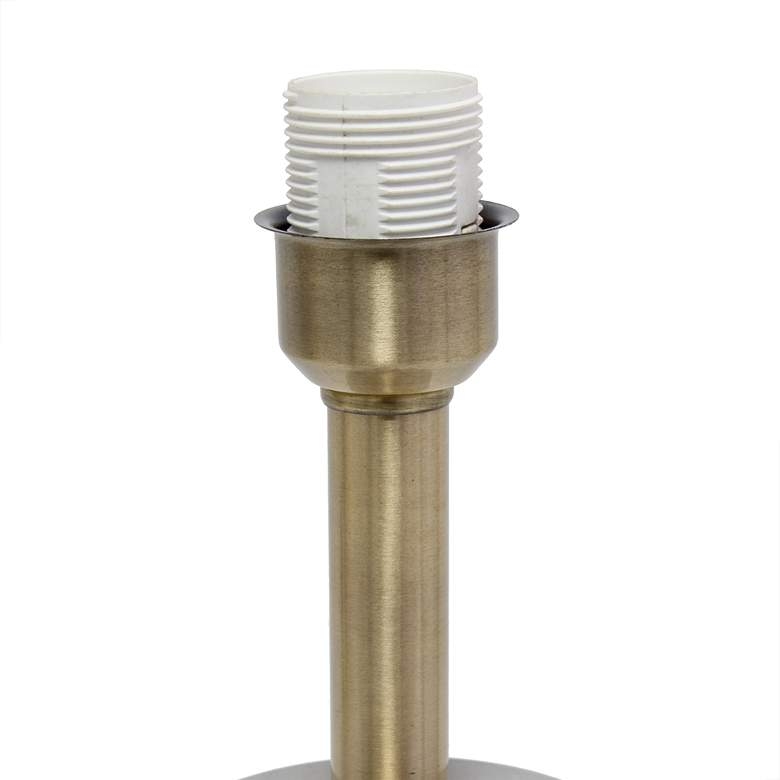 Lalia Home 18 1/2"H Khaki Gray Concrete Accent Table Lamp - Image 4