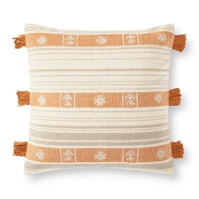 Decorative Square Pillow Cover and Insert - Image 0