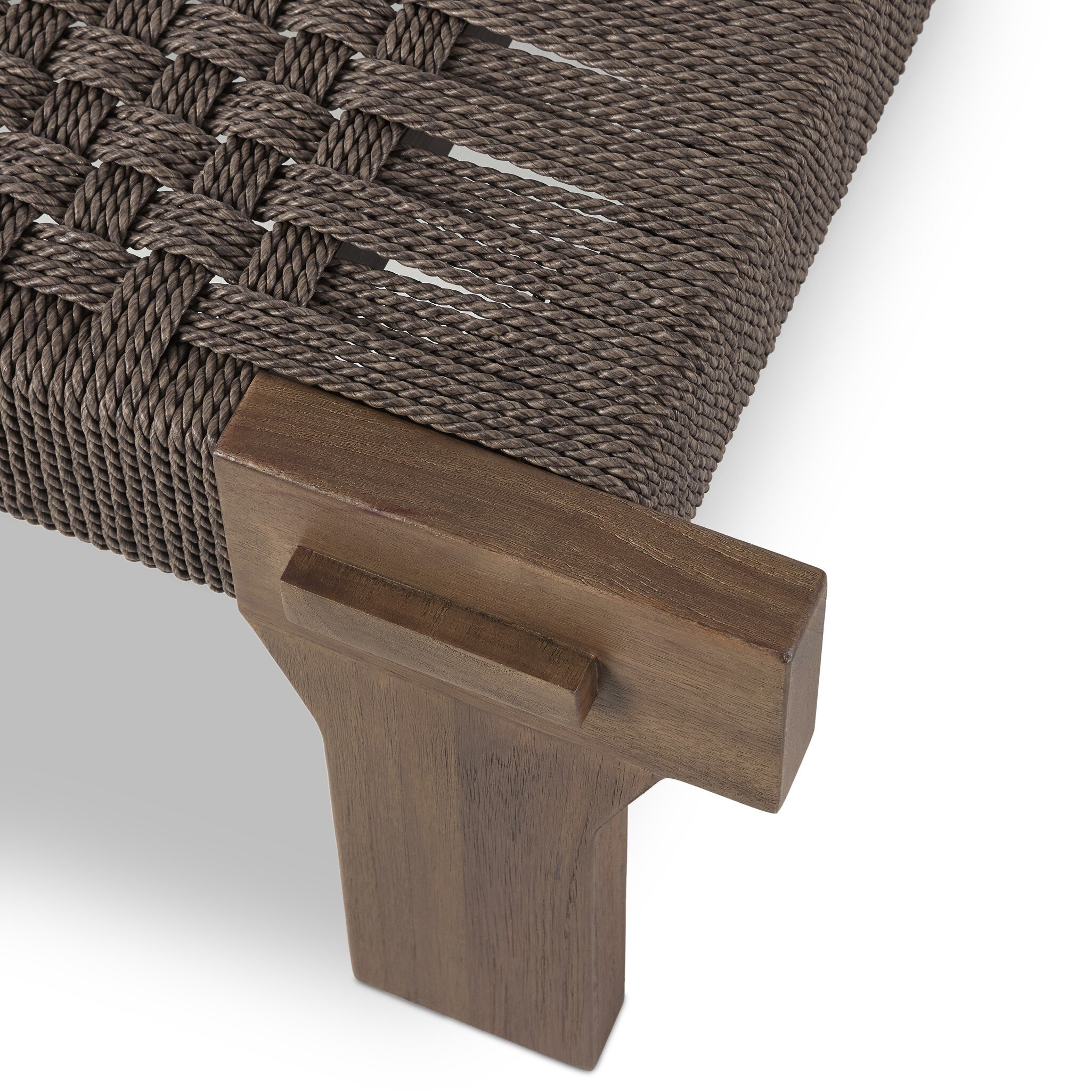 Moxie Outdoor Coffee Table - Stained Toasted Brown-FSC - Image 3