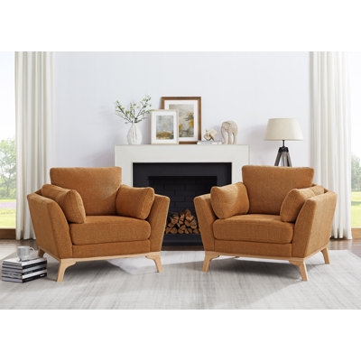 Ljubinko 41.7'' Wide Armchair - Image 0