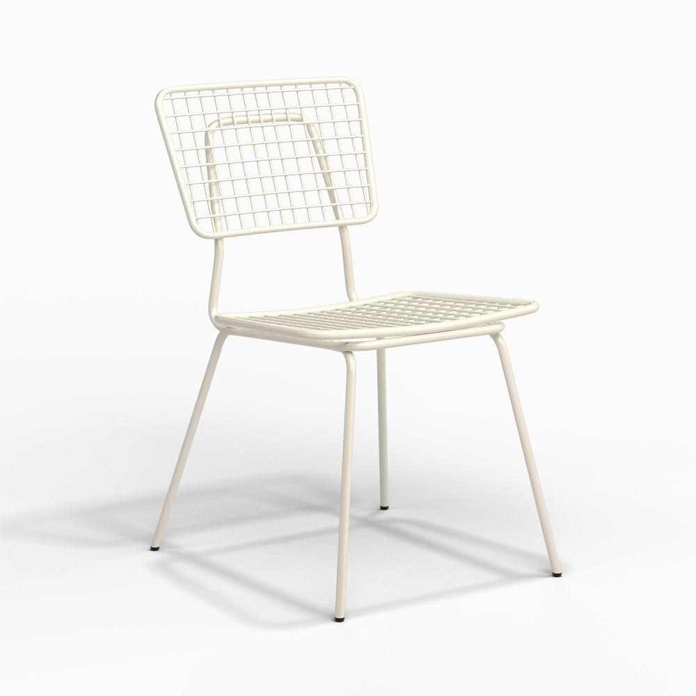 Opla Outdoor Chair, Gray White - Image 0