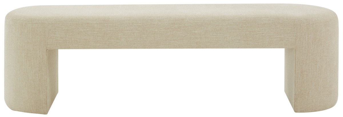 Dallyce Upholstered Bench - Beige - Image 0