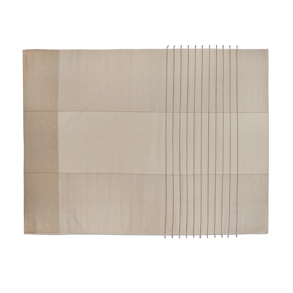 Lyla 9 x 12 Indoor/Outdoor Rug - Desert Beige - Image 0