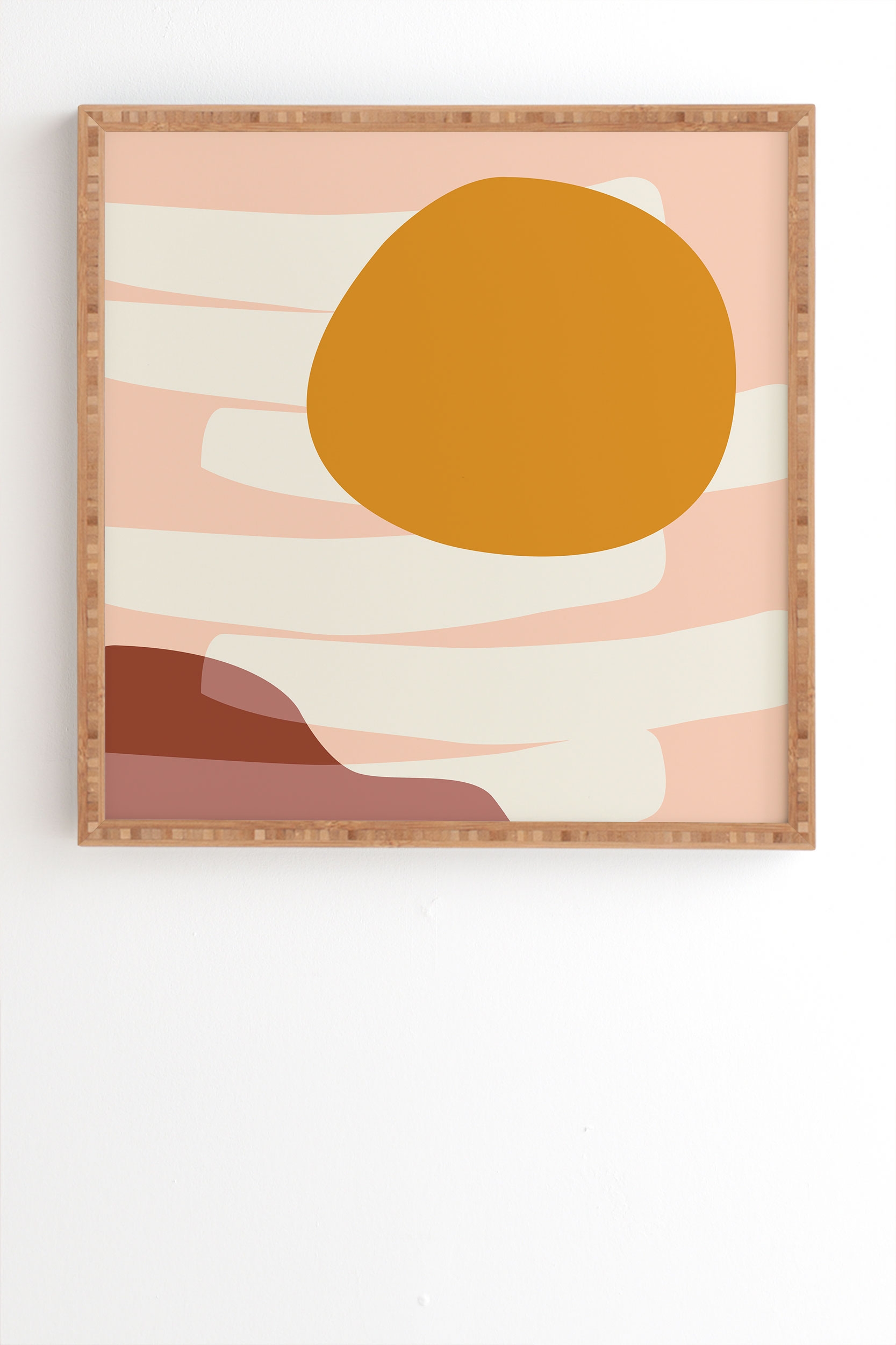 Reminiscence 03 by mpgmb - Framed Wall Art Bamboo 20" x 20" - Image 1