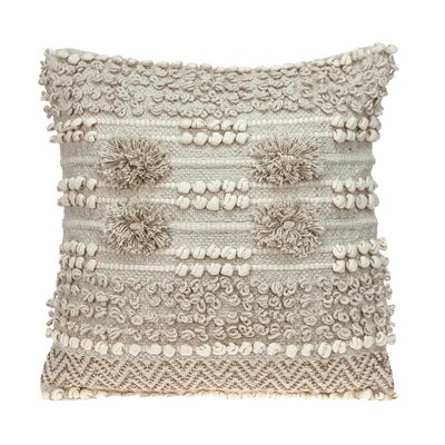 Hendrix Transitional Square Pillow Cover & Insert - Image 0