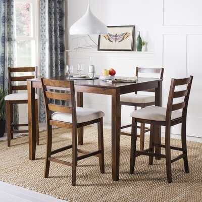 Donegal 5 - Piece Counter Height Mango Solid Wood Dining Set - Image 0