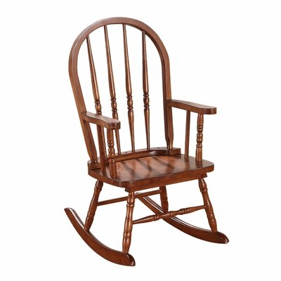 Youth Rocking Chair In Brown For Home Or Office Use - Image 0