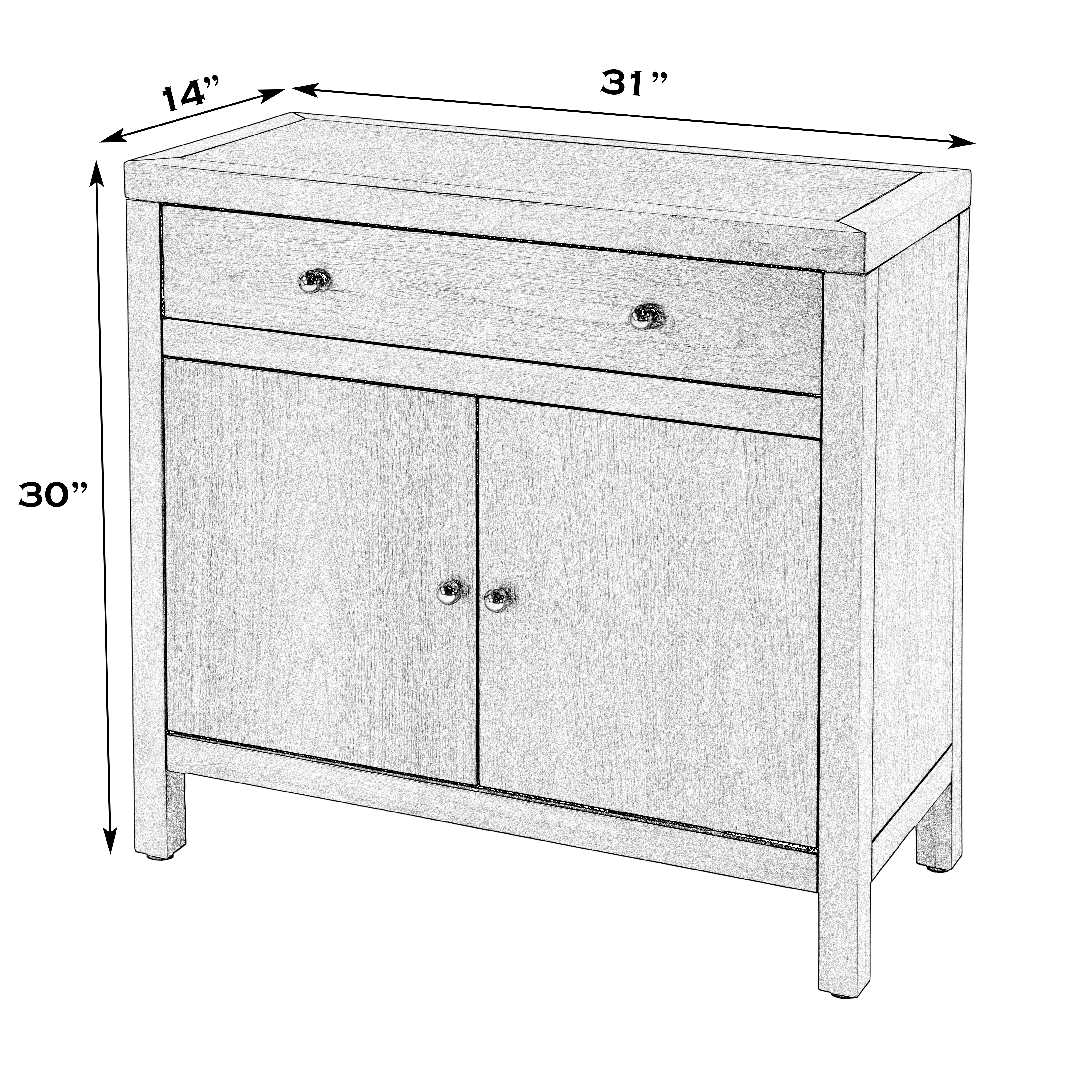 Nora Light Oak Cabinet - Image 1