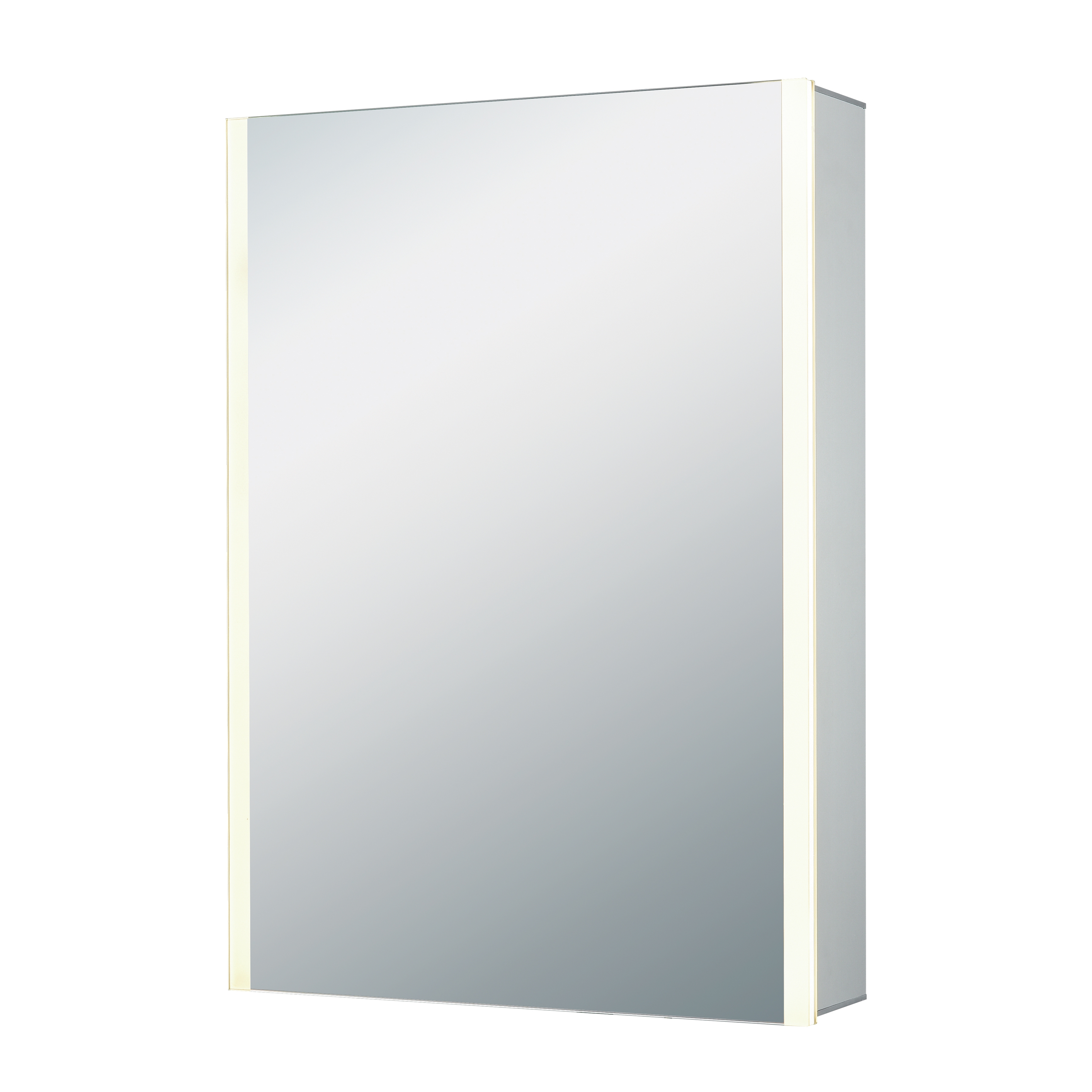 20x27-inch LED Mirrored Medicine Cabinet - Image 0