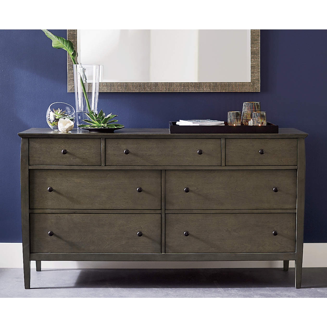 Mason 7-Drawer Dresser, Shadow Gray (Ships late April) - Image 1