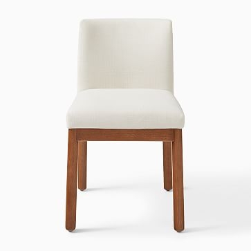 Hargrove Side Chair, Yarn Dyed Linen Weave, Alabaster, Dune - Image 2
