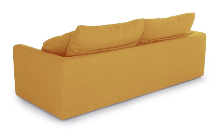 Yellow Bryant Mid Century Modern Sofa - Taylor Golden - Image 4
