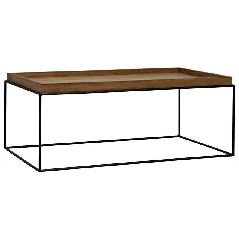 Noir Coffee Table with Tray Top - Image 0