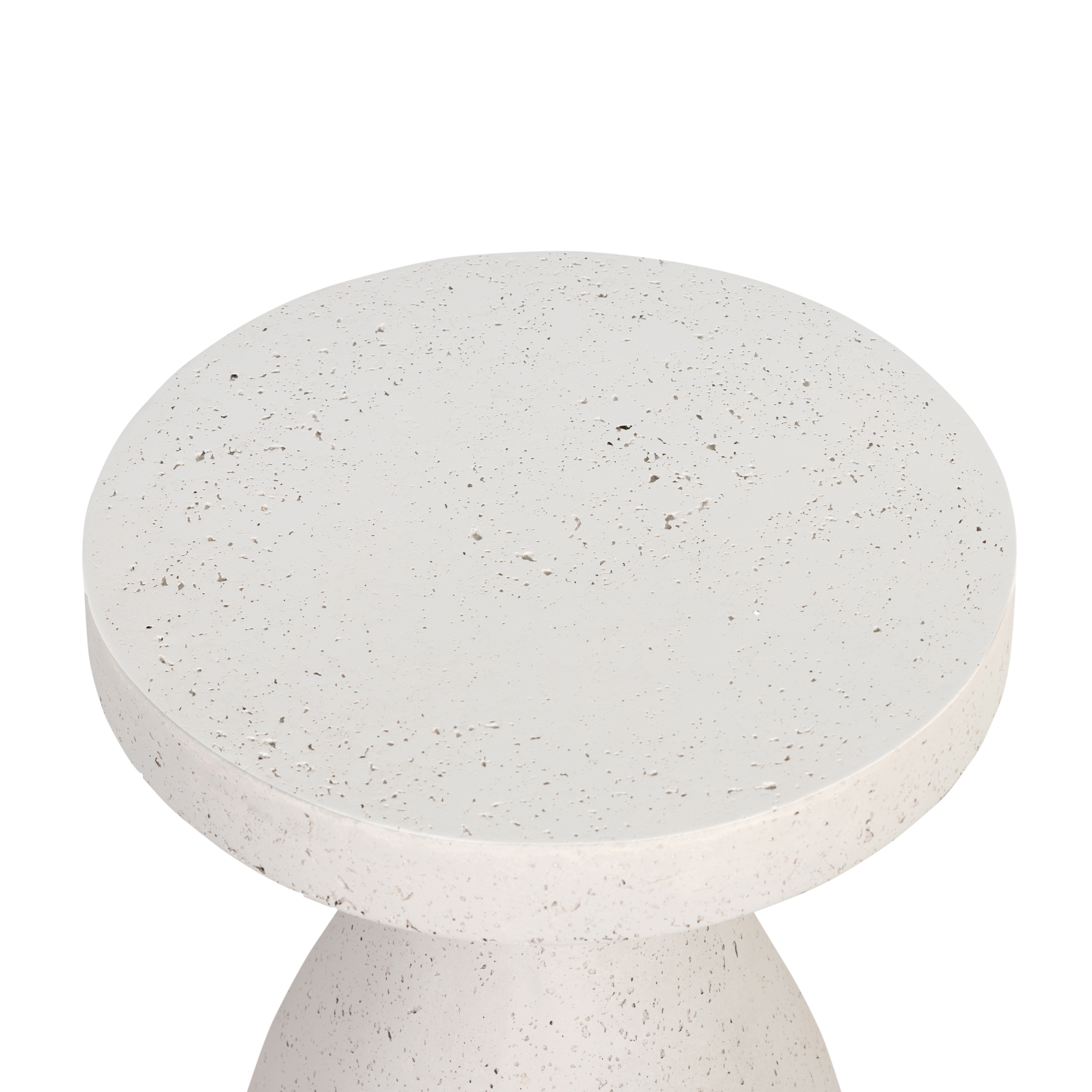 Koda Outdoor End Table-Textured Grey - Image 2
