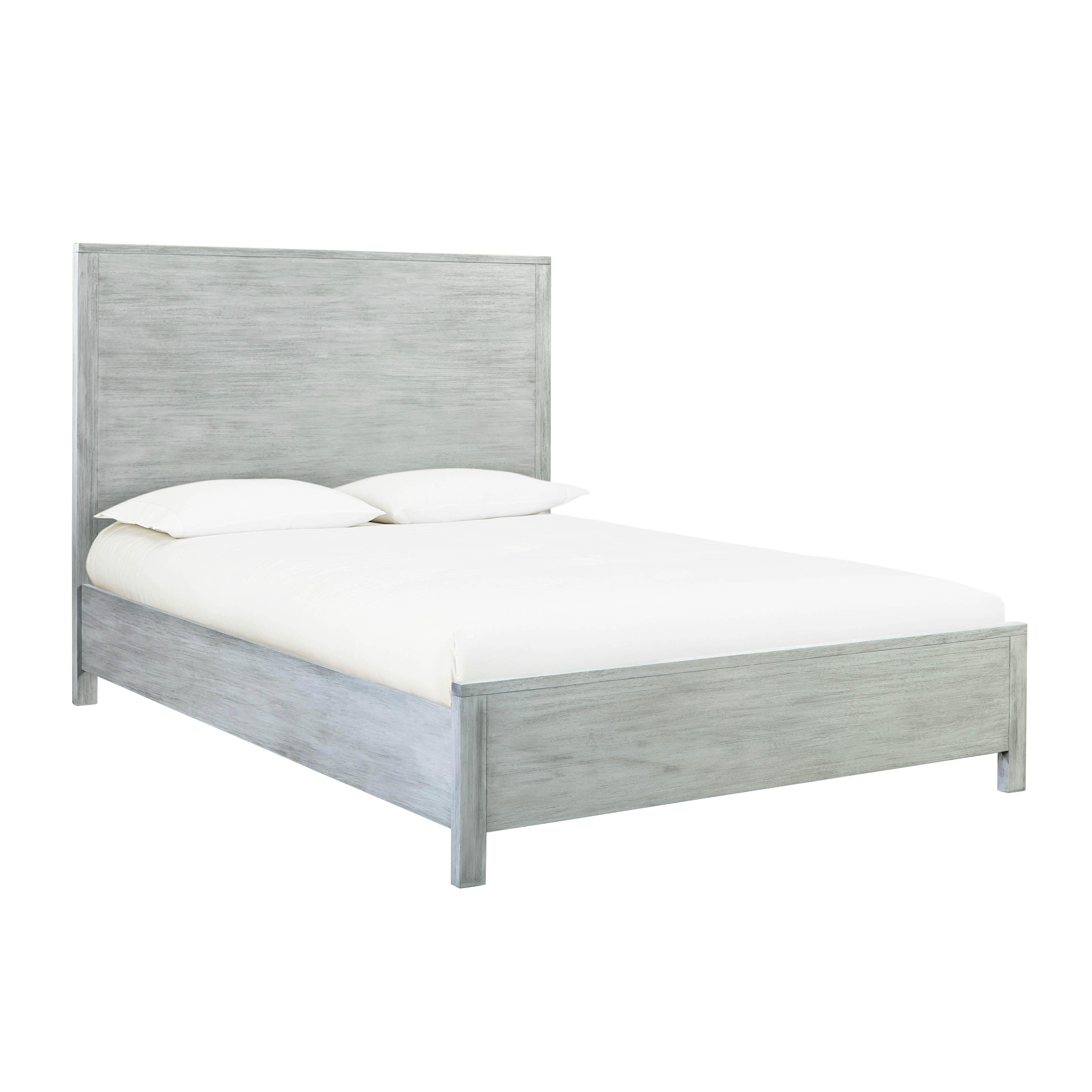 Zoey Morgan Washed Wooden King Bed - Image 0