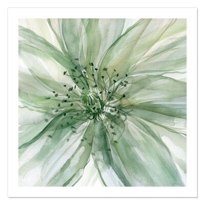 Macro Sage Flower II Canvas - Image 0