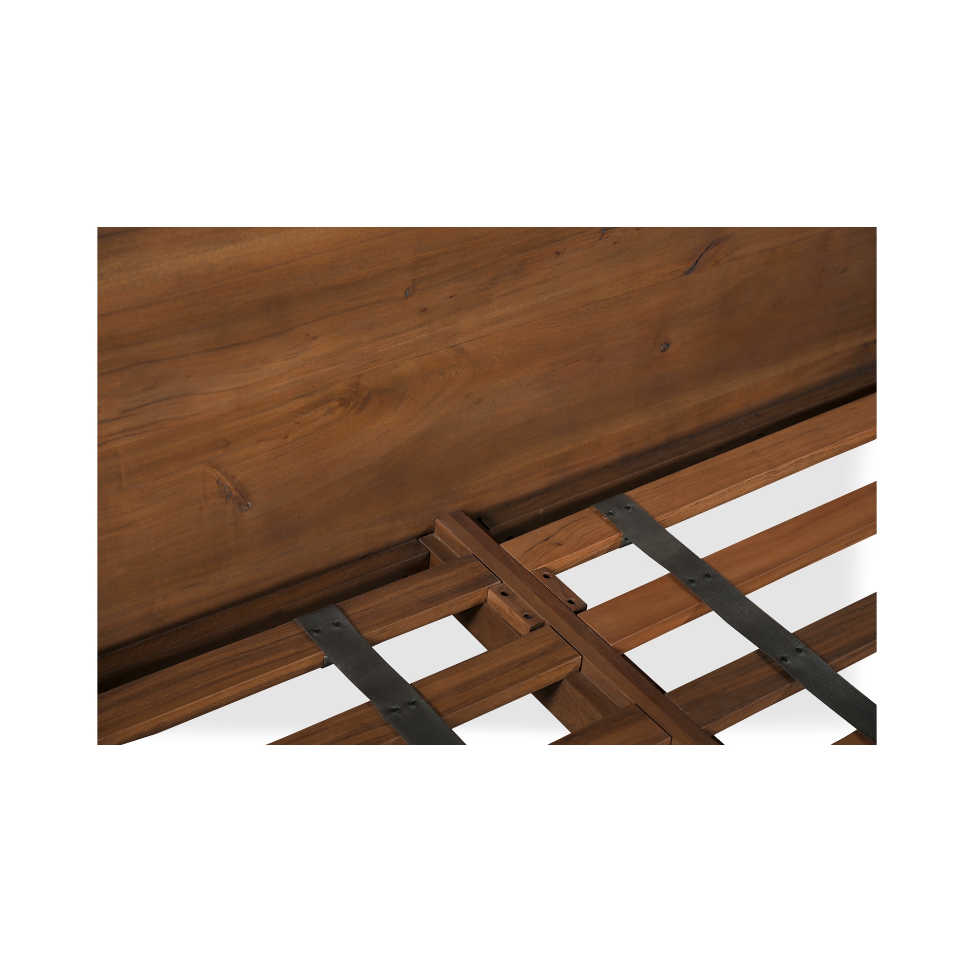 Watson Queen Bed Brown - Image 5