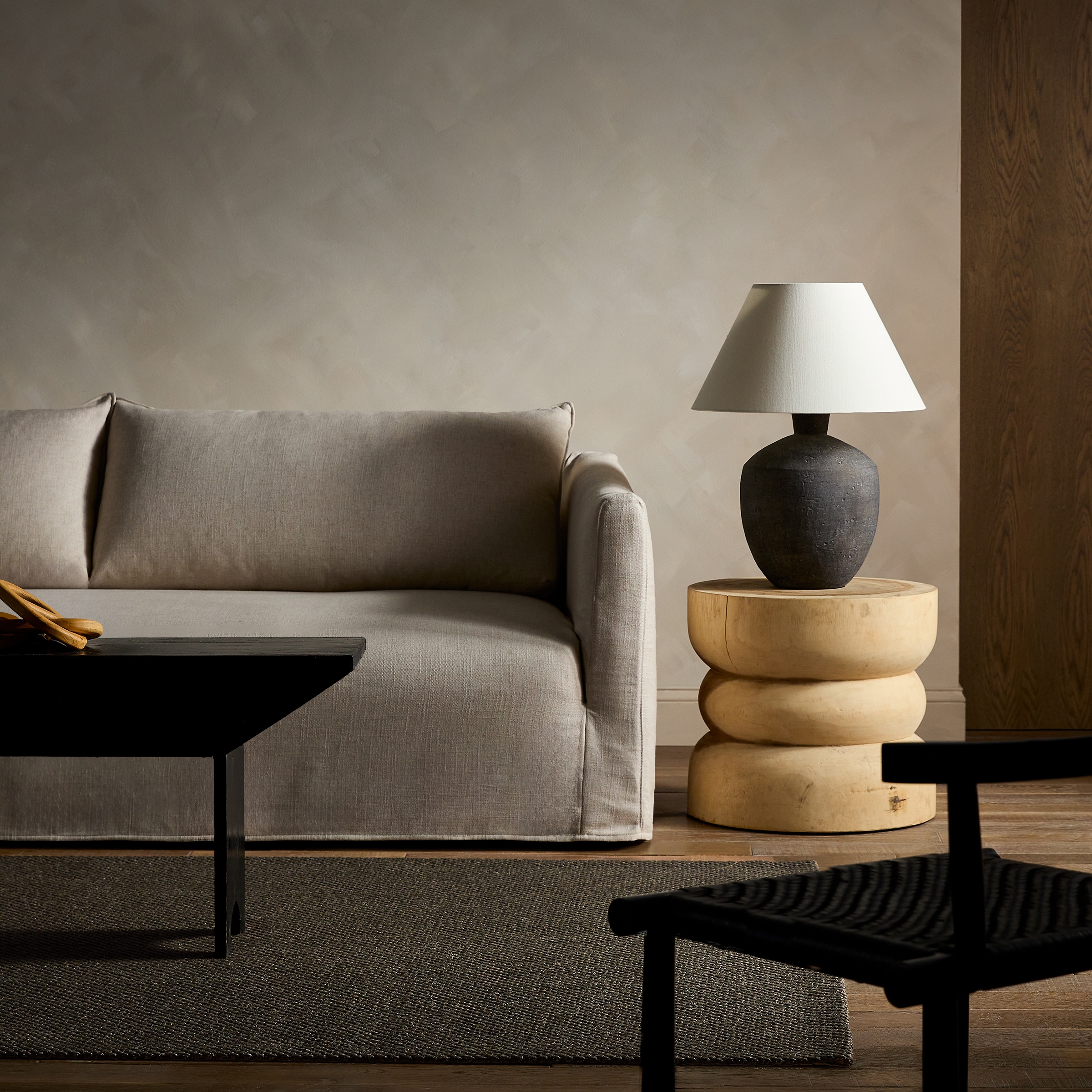 Lilou NAS13 Handmade Solid Gray Area Rug (9'6"x13'6") - Image 5