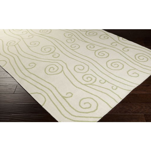 Boardwalk Beige Indoor 2'6" x 8' Handmade Rug - Image 1