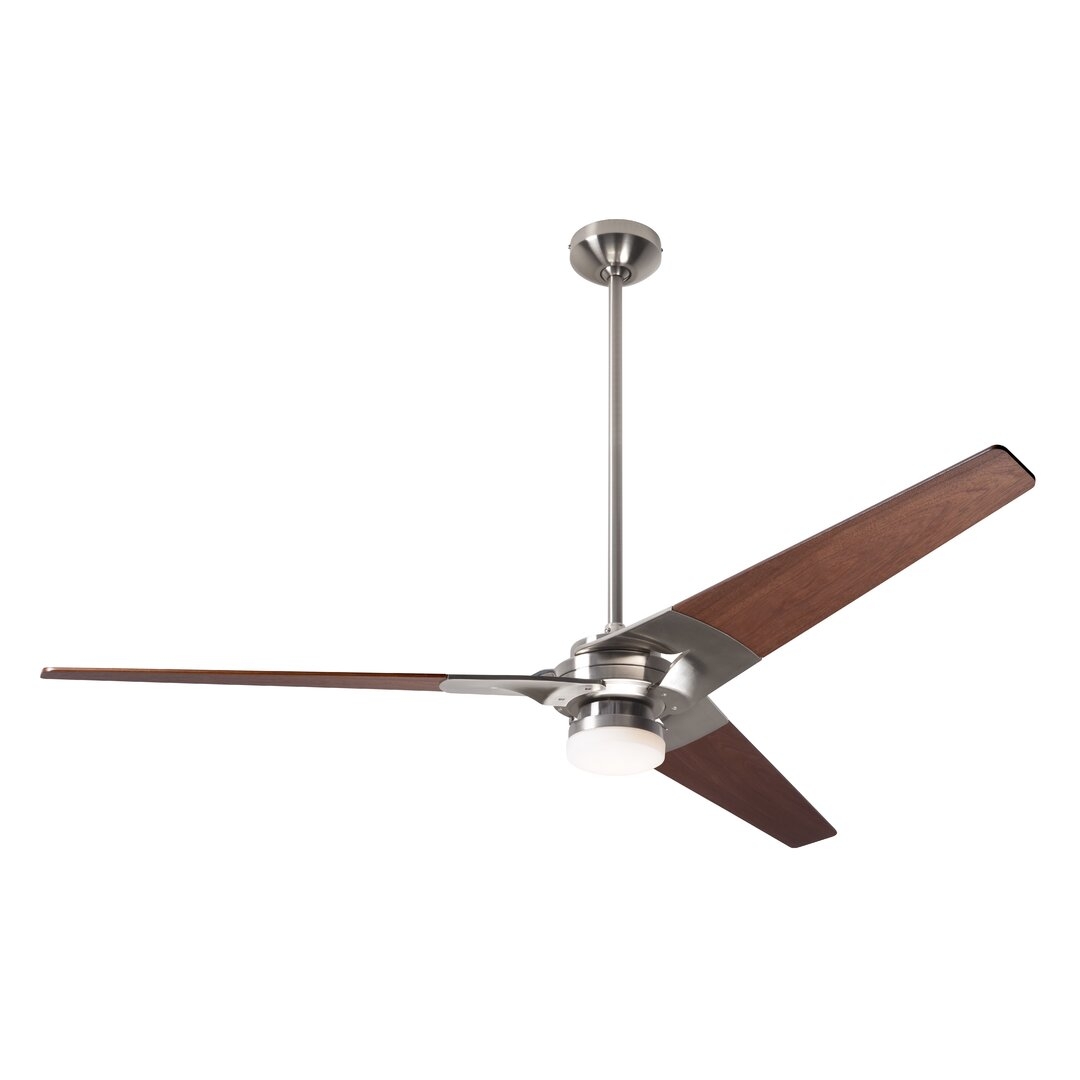 Modern Fan Company 62"" Torsion Ceiling Fan with 17W LED Light - Image 0