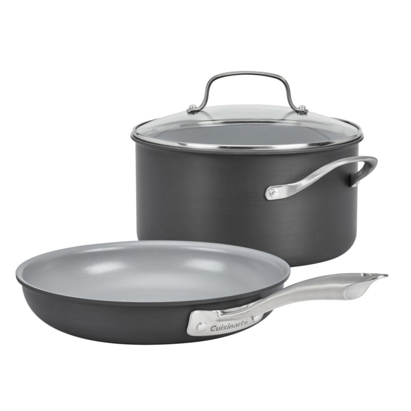 Cuisinart ® GreenGourmet ® Complete™ Recycled 11-Piece Cookware Set - Image 4