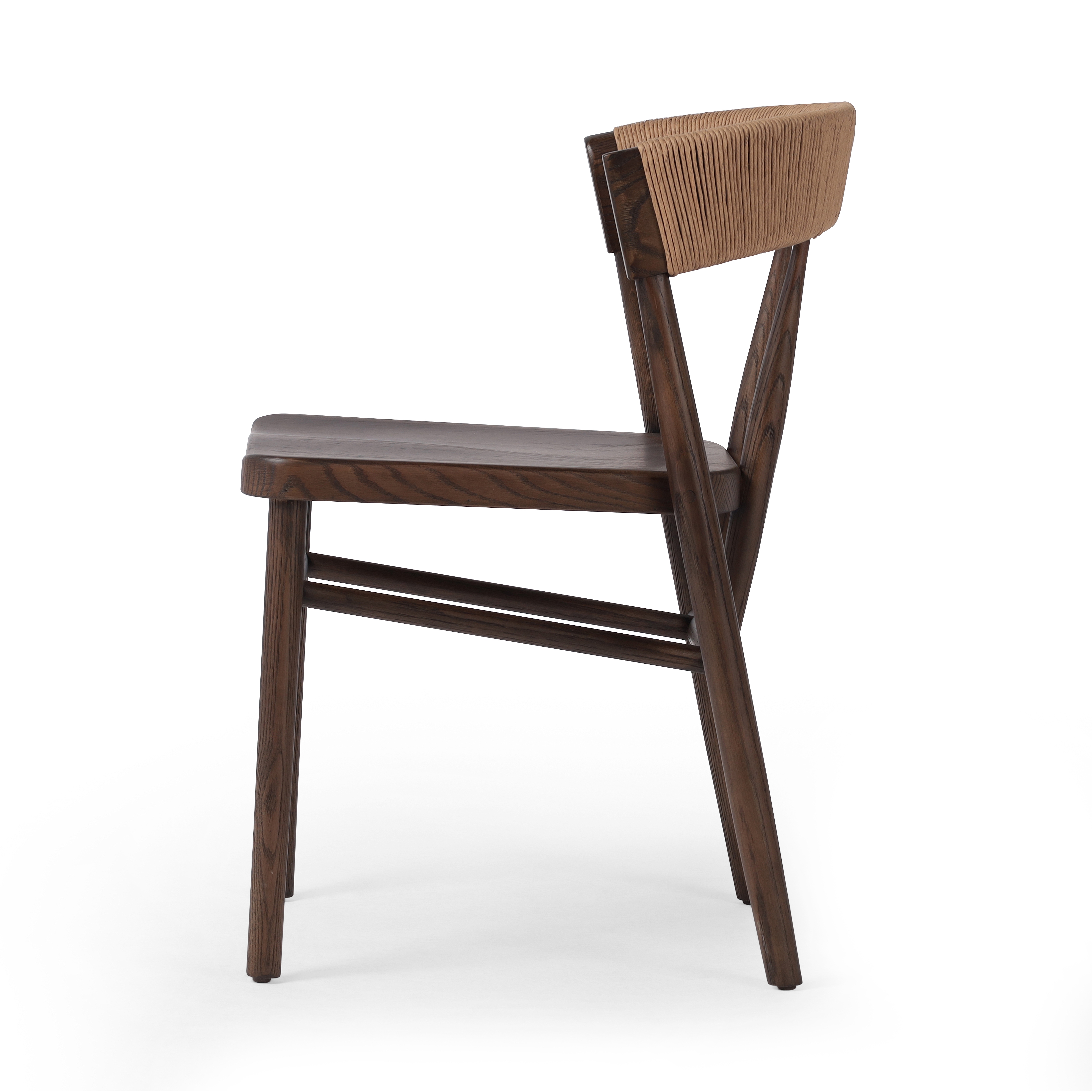 Buxton Dining Chair - Natural Paper Rush - Image 3