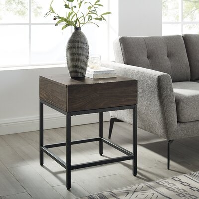 Whitted End Table with Storage - Image 0