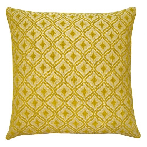 Square Feathers Melrose Diamonds Pillow Cover & Insert - Image 0