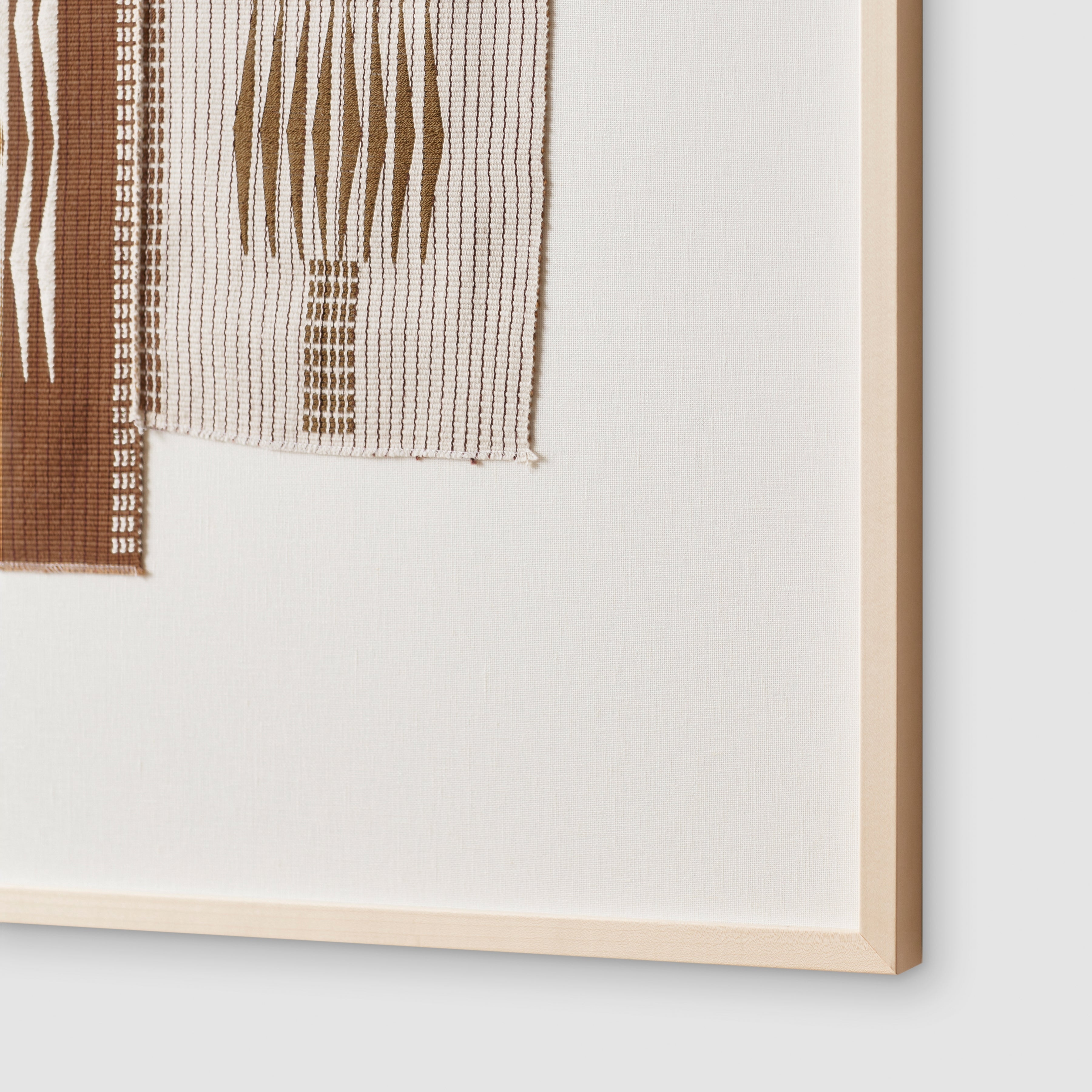 The Citizenry Mihki Wall Hanging Mustard | Dark Wood - Image 6