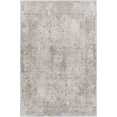 Waterfront Oriental Taupe Area Rug - Image 0