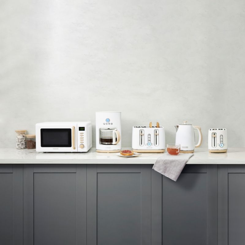 Haden Dorchester Matte White 2-Slice Toaster - Image 2