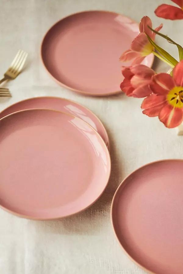 The Rowen Portuguese Stoneware Side Plates, Set of 4 - Image 0