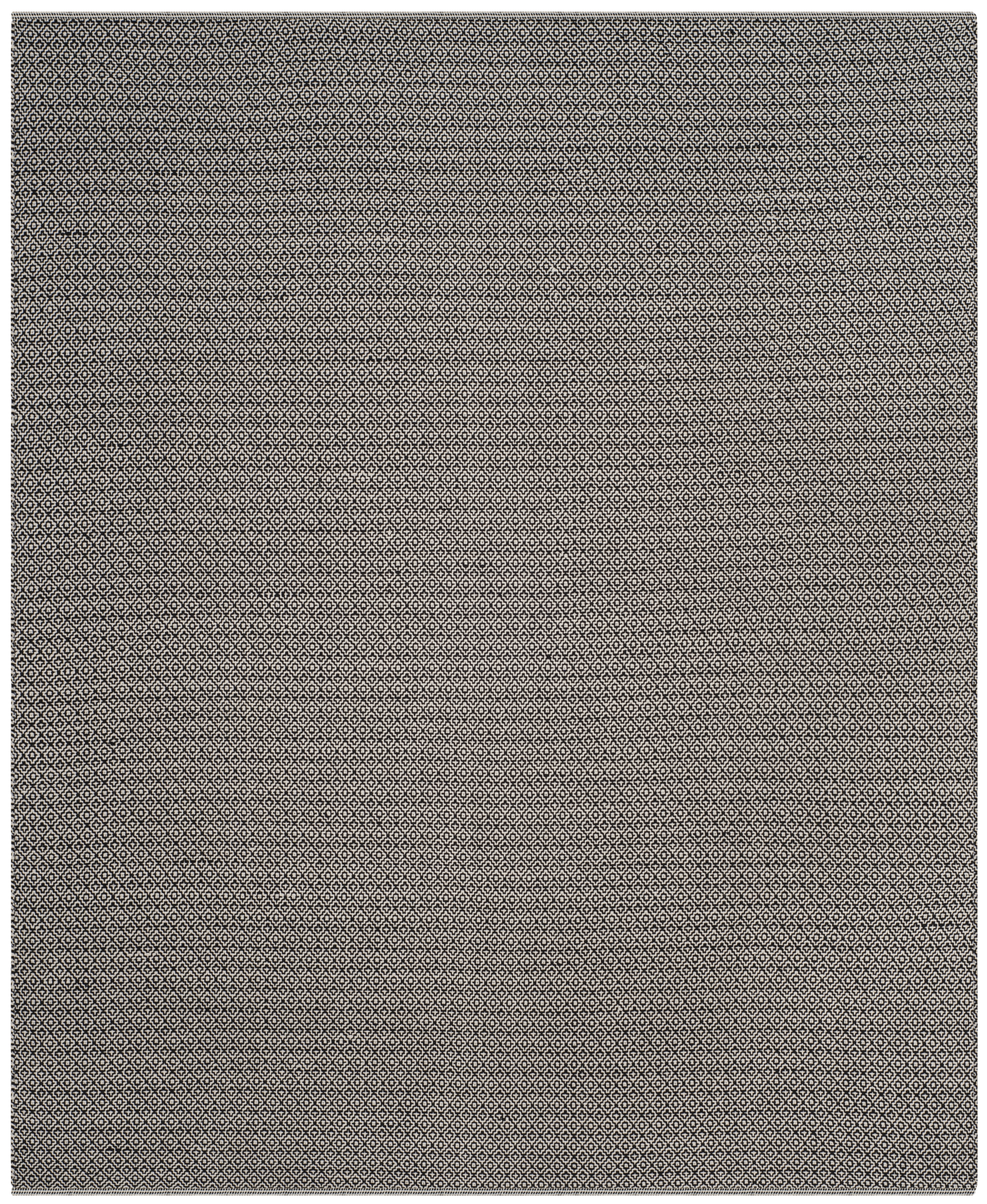 Arlo Home Hand Woven Area Rug, MTK717D, Ivory/Black,  8' X 10' - Image 0