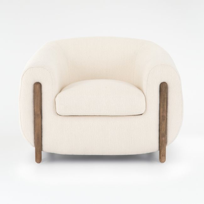Nora Tub Chair, Cream - Image 0