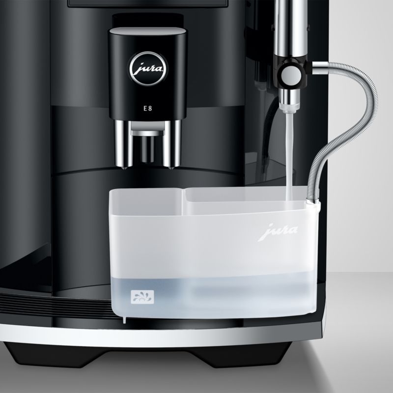 JURA ® E8 Automatic Espresso Machine in Piano Black - Image 6