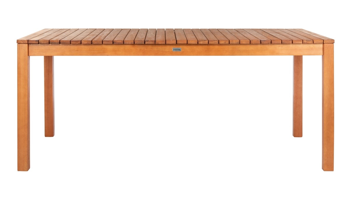 Marson Dining Table - Natural - Safavieh - Image 0