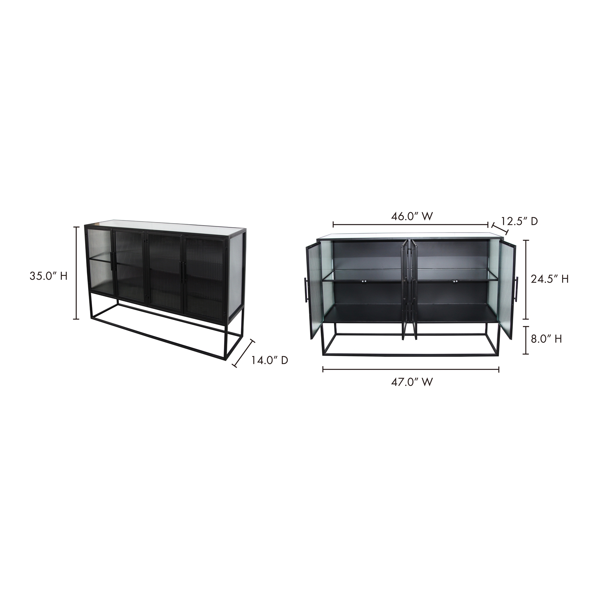 Tandy Cabinet Black - Image 7