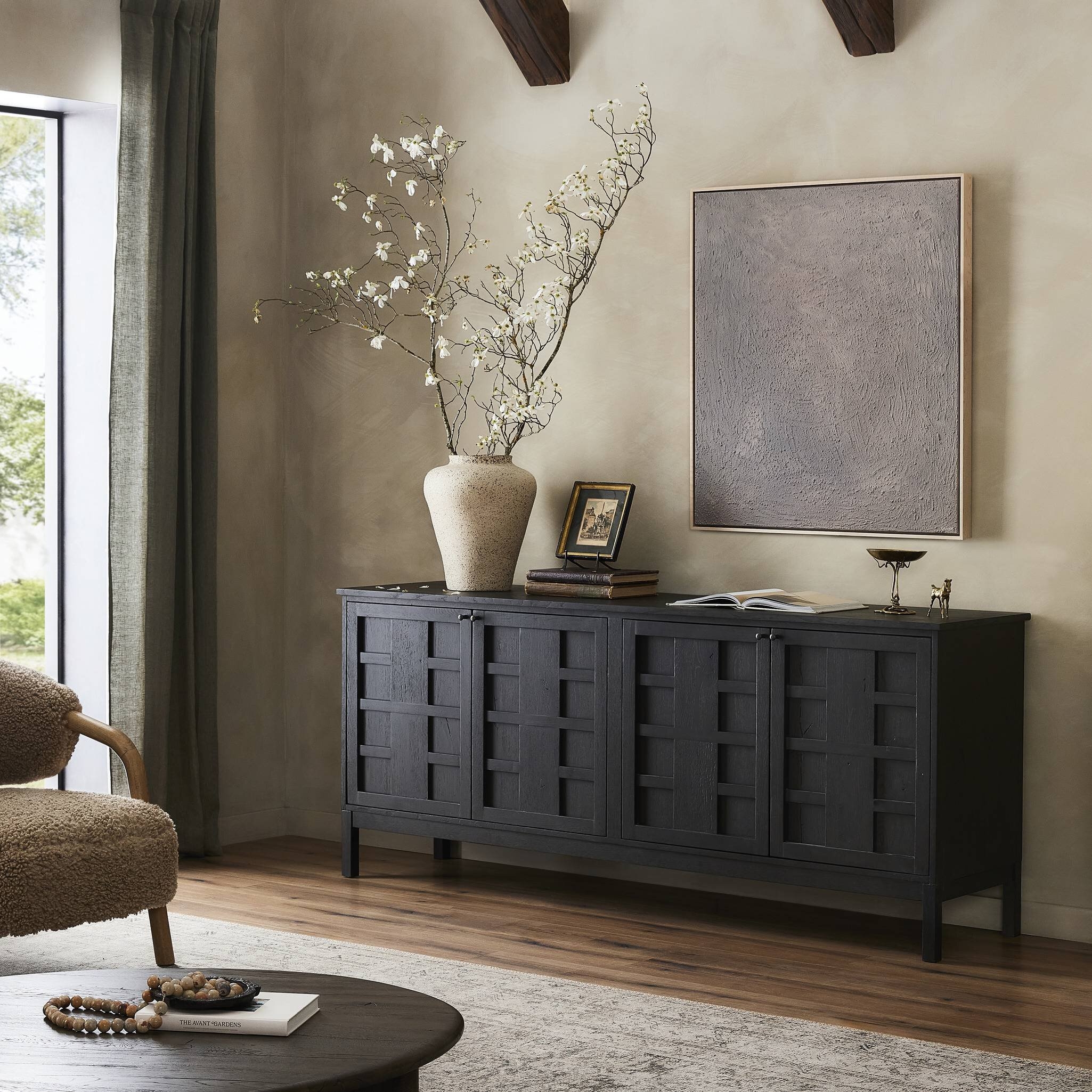 Alessio Sideboard - Smoked Black - Image 3